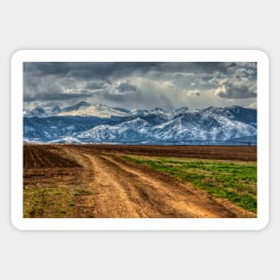 From The Colorado Plains To Mt. Audubon and Indian Peaks Sticker